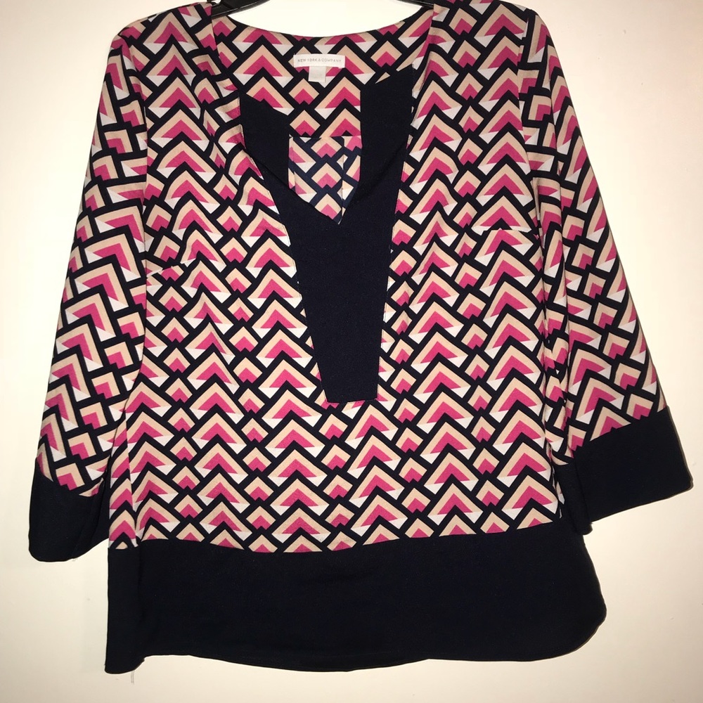 Patterned blouse